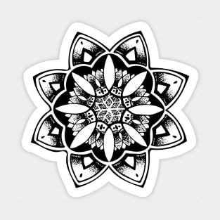 Unalome Mandala Sticker